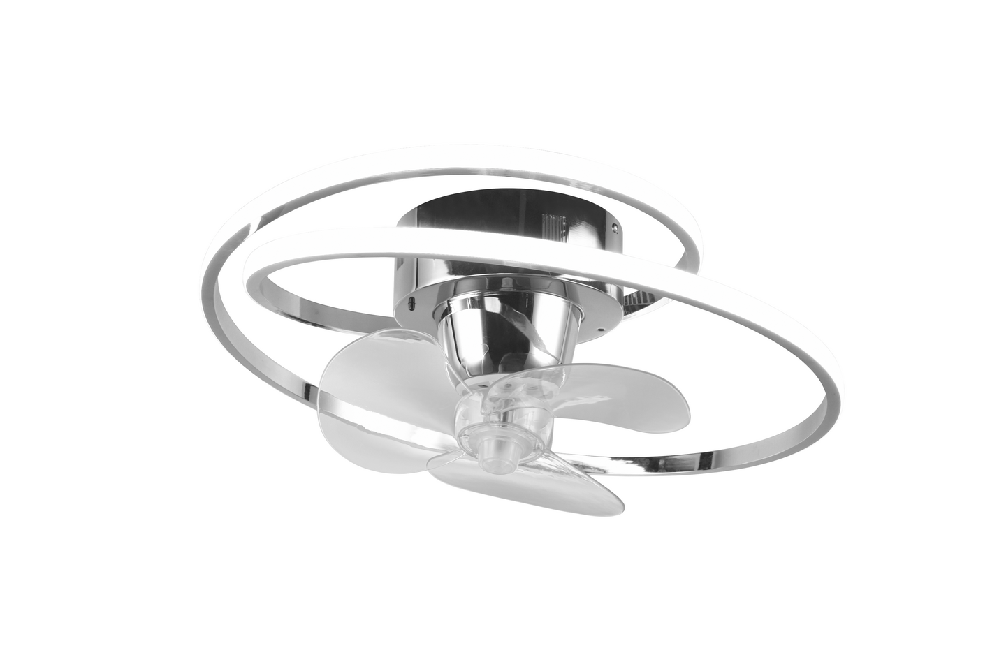 Tuuletinvalaisin TRIO Umea led 38W 4400lm kromi