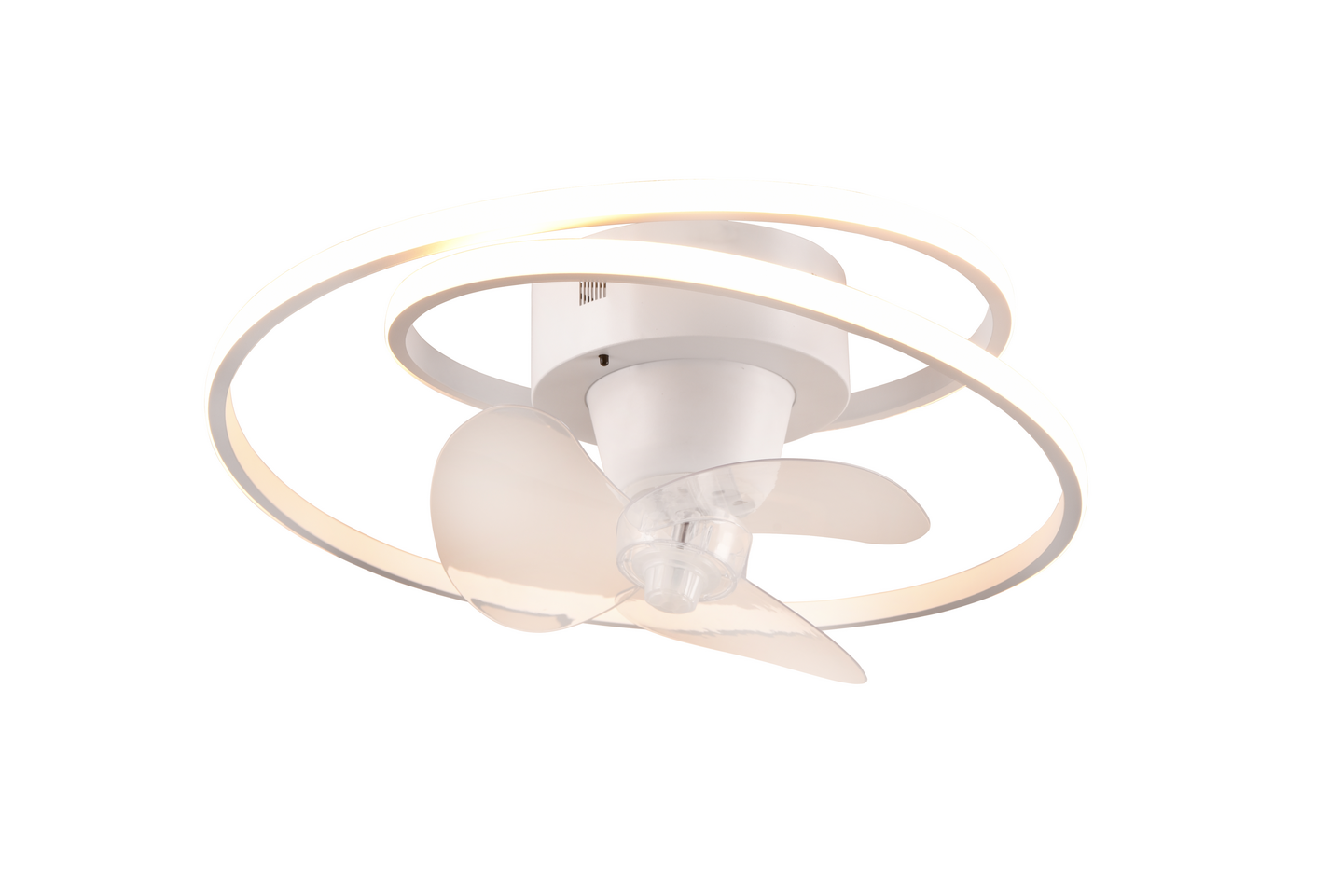 Tuuletinvalaisin TRIO Umea led 38W 4400lm mattavalkoinen