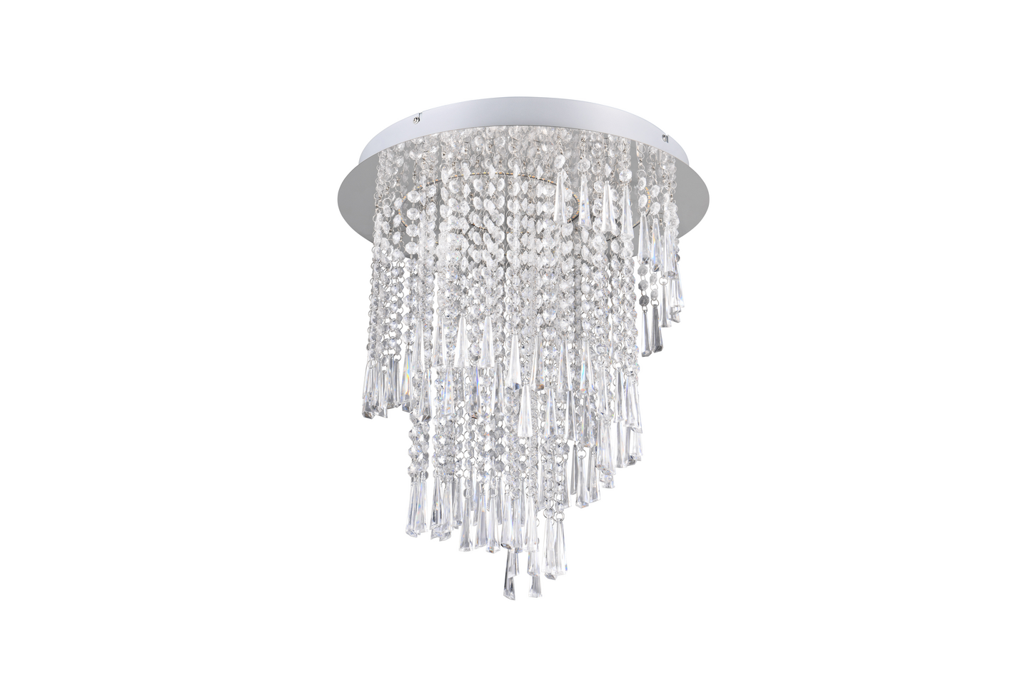 Kattovalaisin TRIO Pomp led 30W 4000lm 45 cm kromi