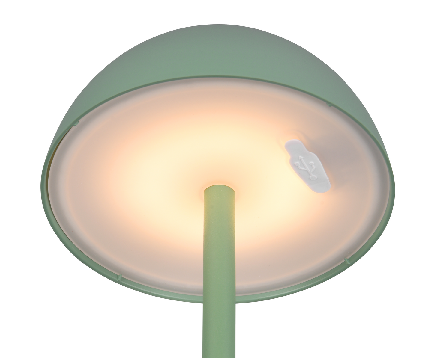 Ulkopöytävalaisin TRIO Ricardo led 1,7W 240lm pistaasi ladattava