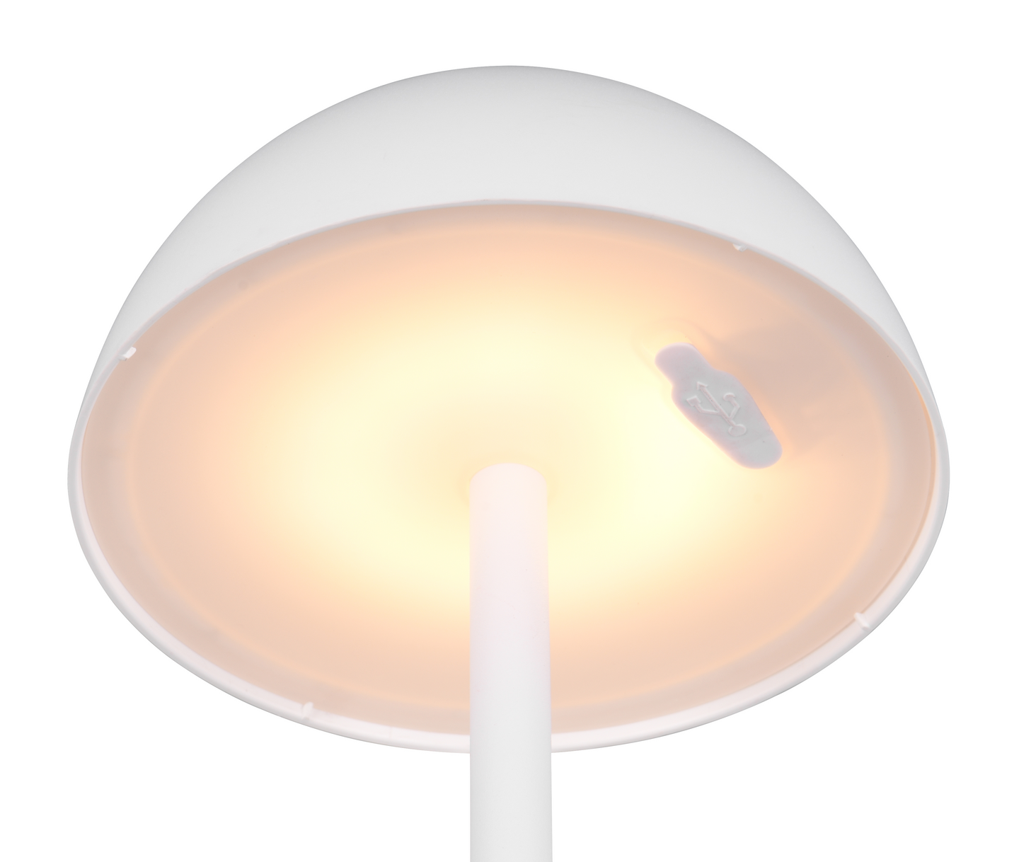 Ulkopöytävalaisin TRIO Ricardo led 1,7W 240lm mattavalkoinen ladattava