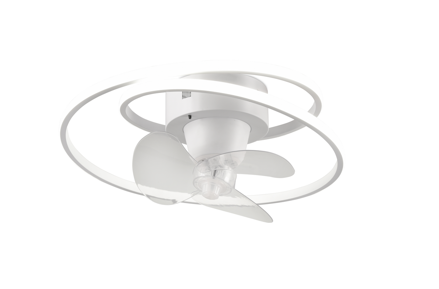 Tuuletinvalaisin TRIO Umea led 38W 4400lm mattavalkoinen