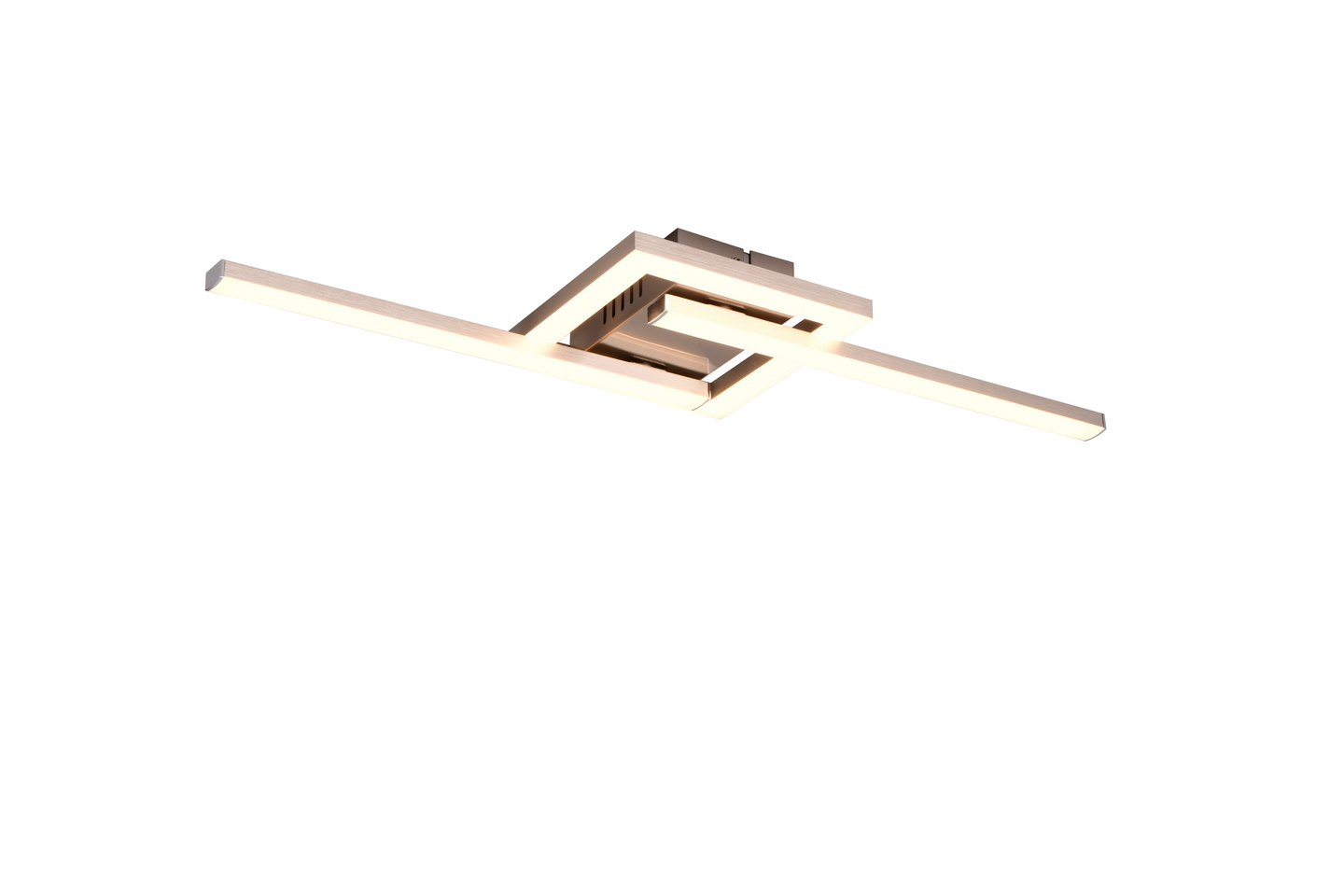 Kattovalaisin TRIO Viale led 17W 1860lm harjattu teräs