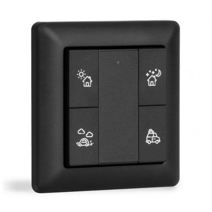 Tilakytkin Futurehome langaton musta