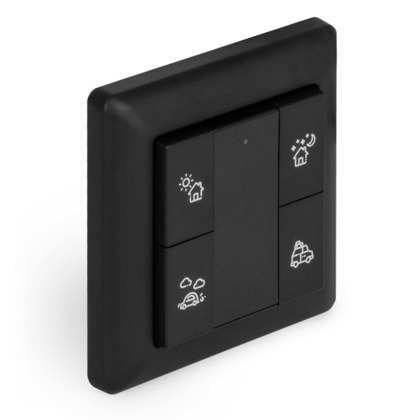 Tilakytkin Futurehome langaton musta