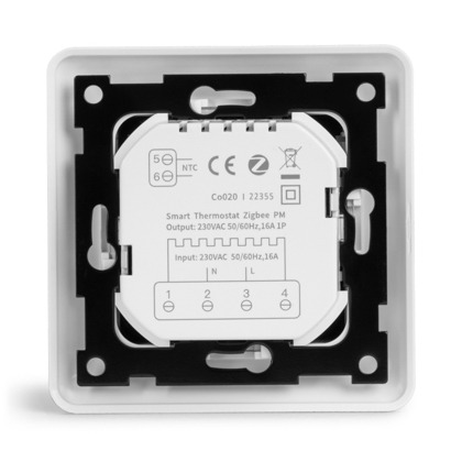 Termostaatti Futurehome älykoti 16A Zigbee 3.0 valkoinen