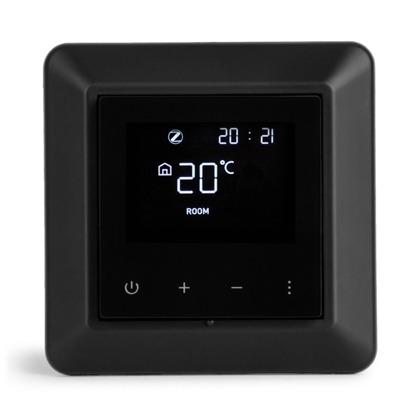 Termostaatti Futurehome älykoti 16A Zigbee 3.0 musta