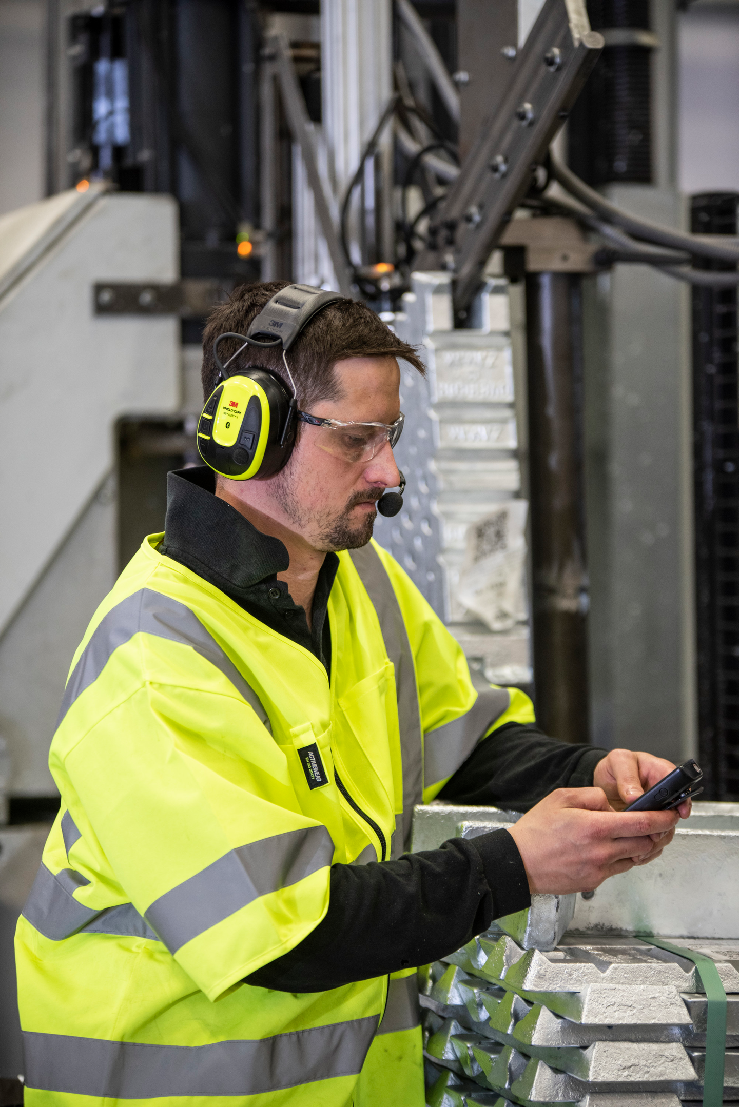 HÖRSELKÅPA 3M WS ALERT X KLARGUL, HJÄSS