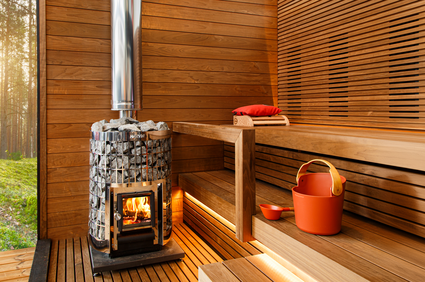 Puukiuas Harvia Cilindro 16