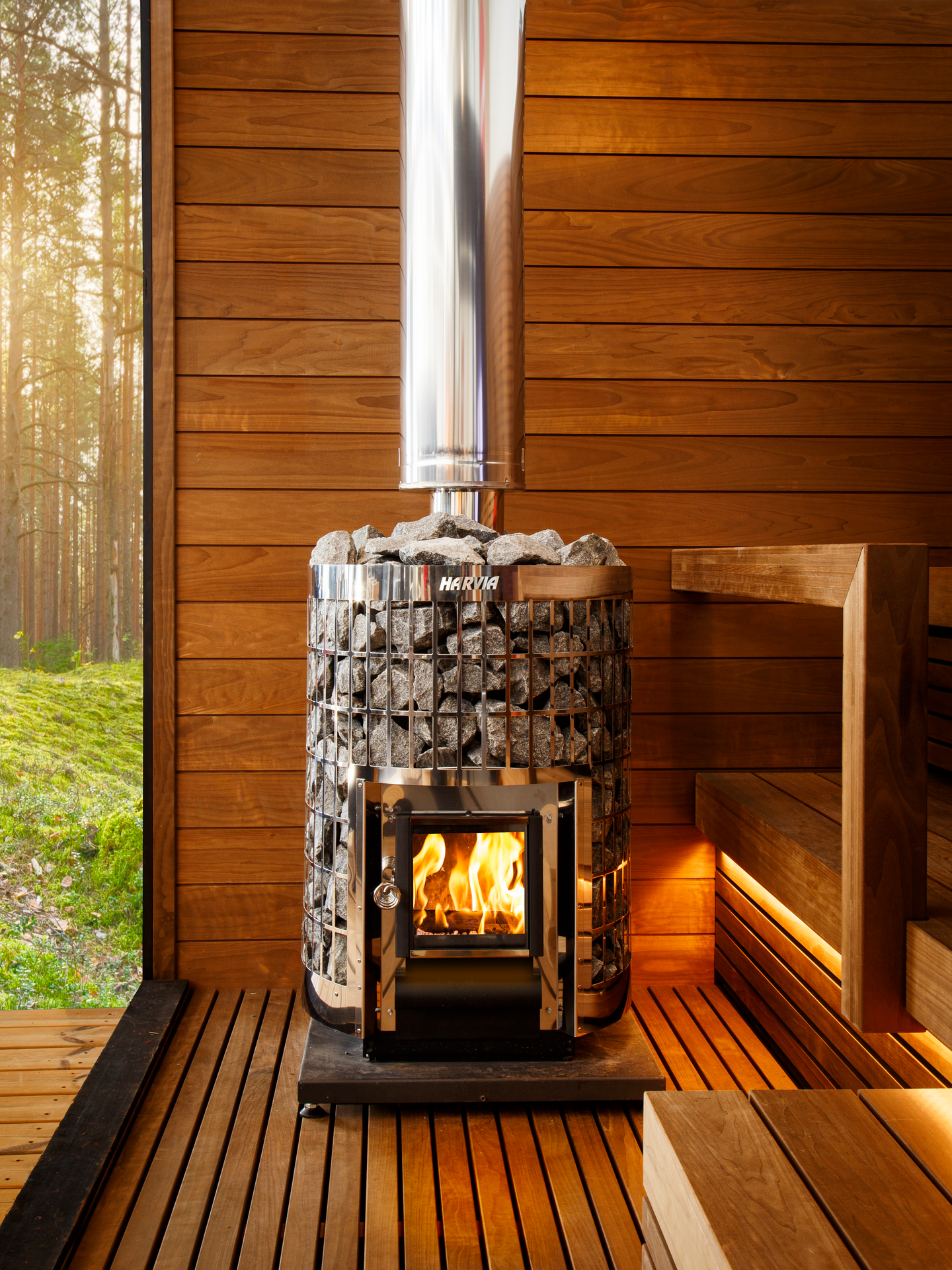 Puukiuas Harvia Cilindro 16