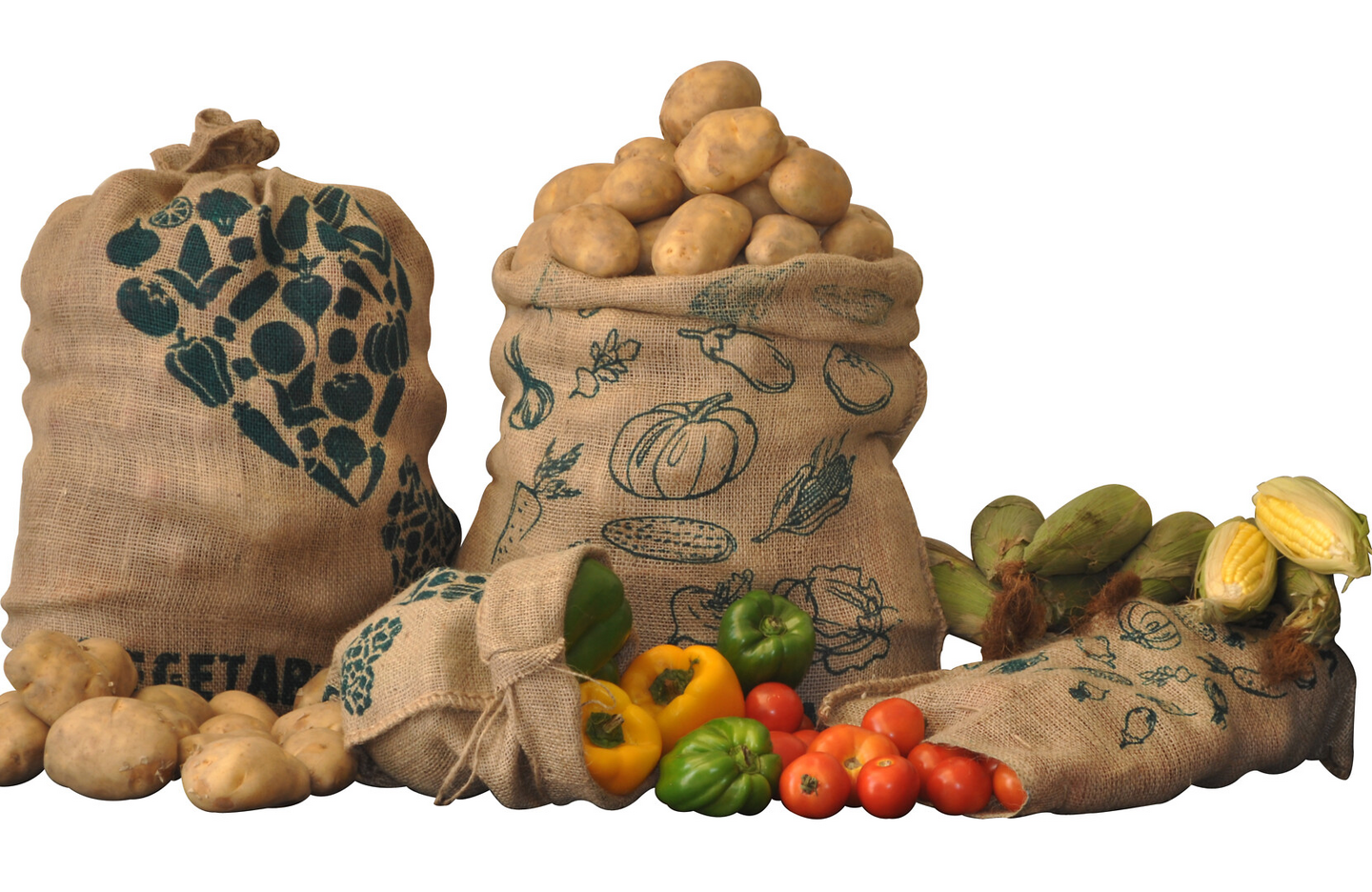 Vihannessäkki 10kg 50x45cm