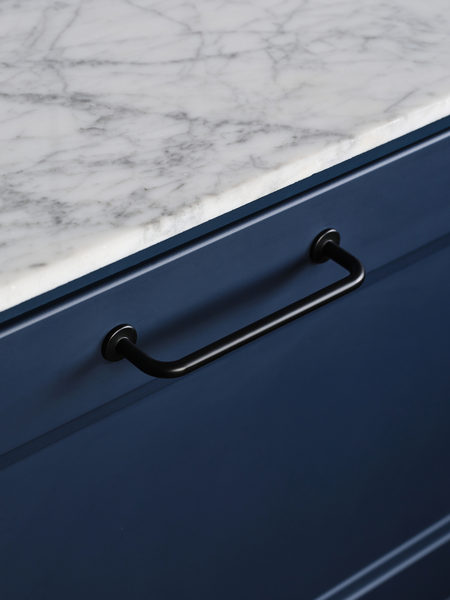 KÖKSHANDTAG HABO BELLA SVART CC96MM 2ST