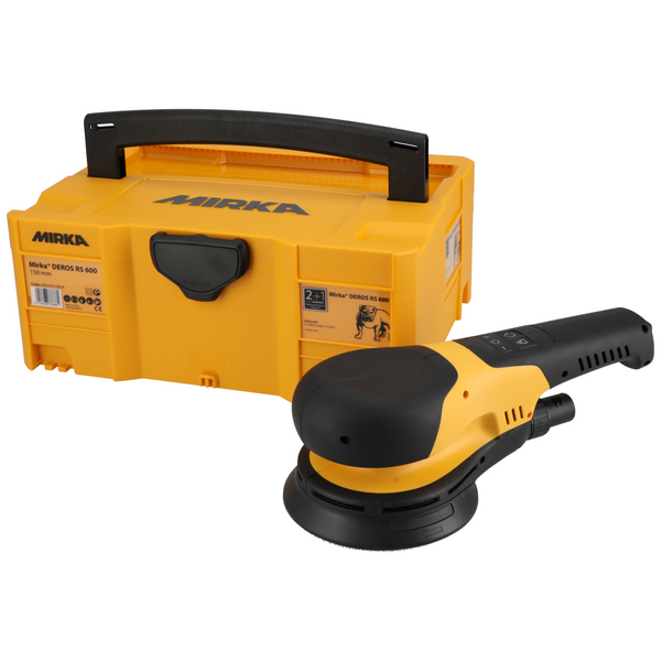 Hiomakone Mirka Deros RS600 150mm salkku