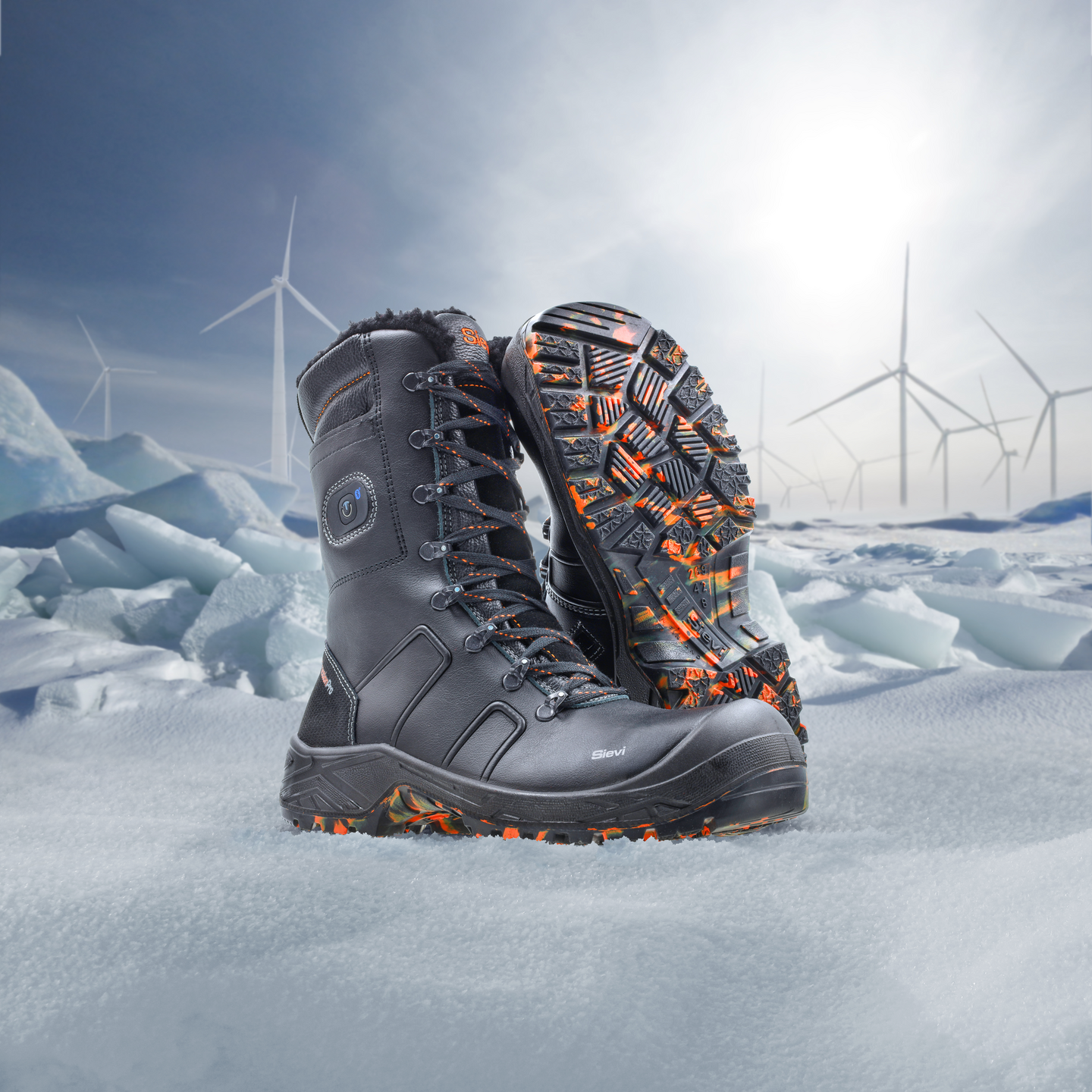 Turvakengät Sievi Alaska Thermo BTH XL S3 musta koko 42