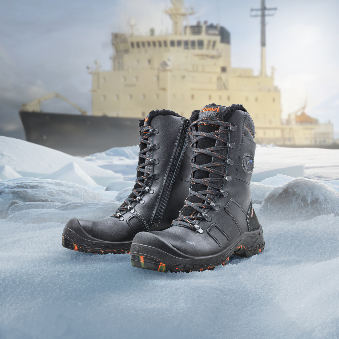 Turvakengät Sievi Alaska Thermo BTH XL S3 musta koko 42