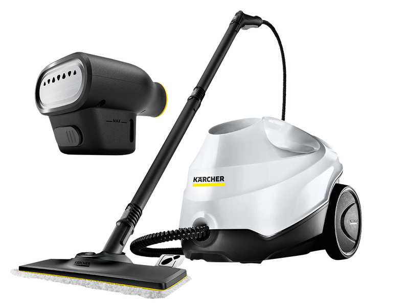 Höyrypuhdistinsetti Kärcher SC 3 Easyfix + tekstiilihöyrystin SC-höyrypesureille