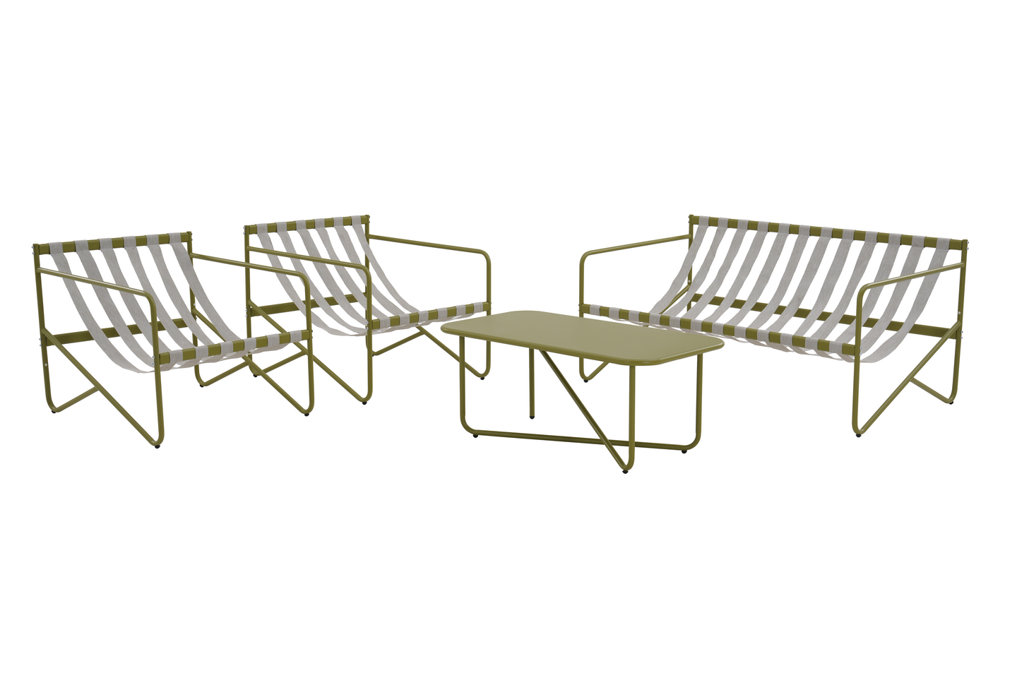 Sohvaryhmä Cello Green 4 osaa