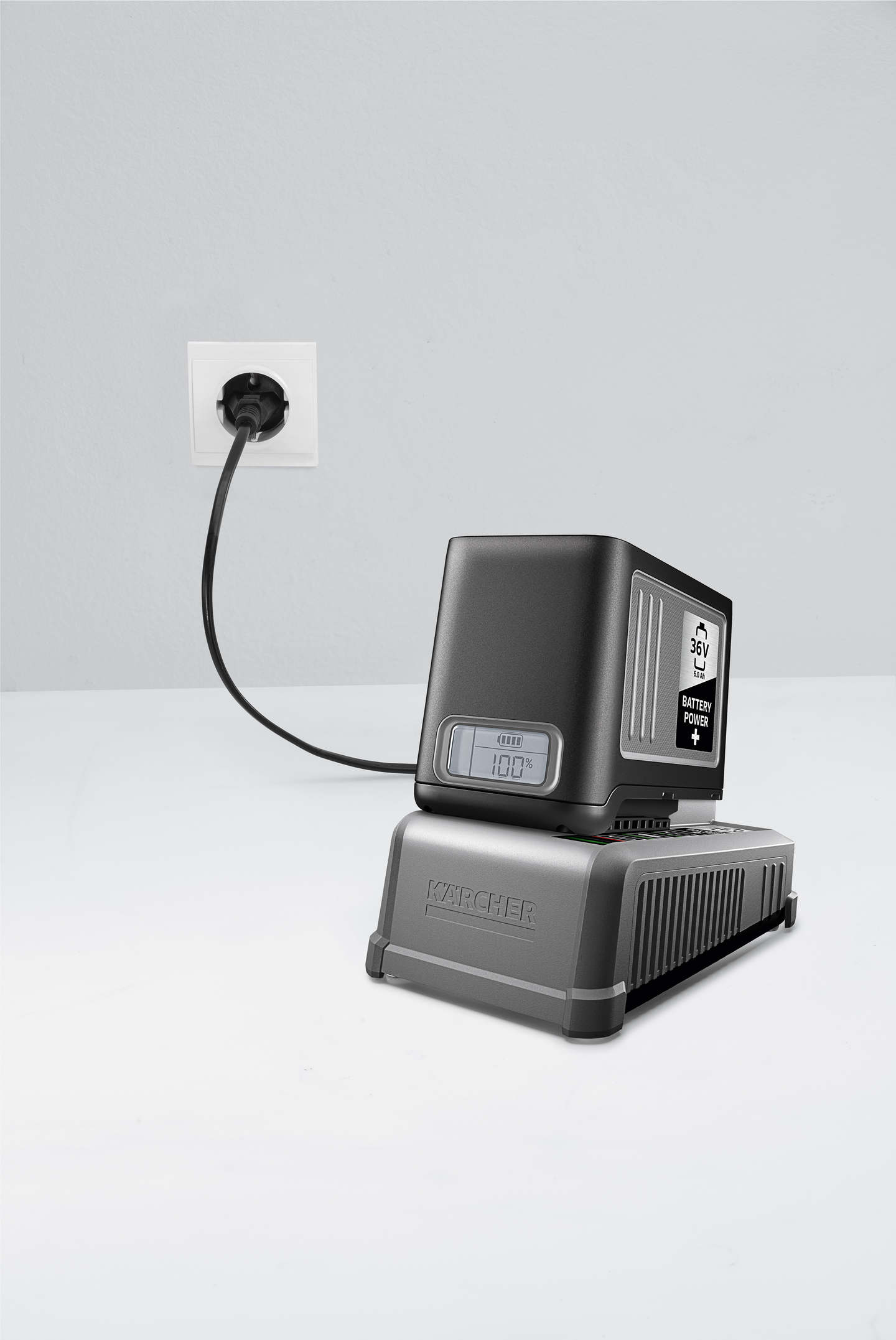 Pikalaturi Kärcher Battery Power+ 36/60