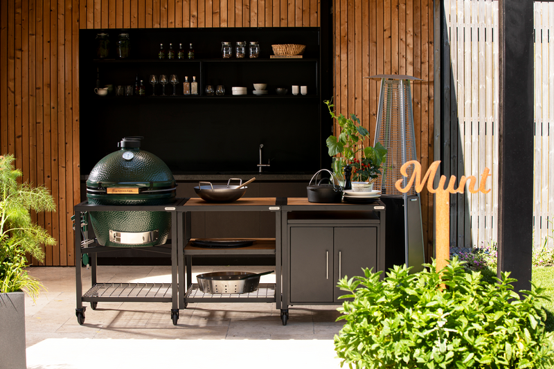 Kehikko kaapistolla Extra Big Green Egg