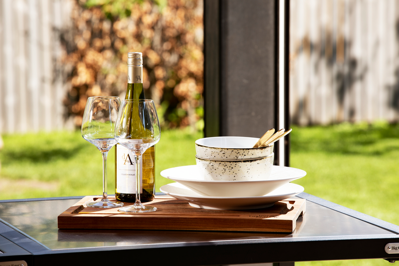 Pöytätaso Big Green Egg laajennuspöytärunkoon rst