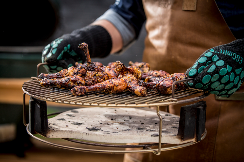 Conveggtor-kori Big Green Egg lämmönjakolevylle L