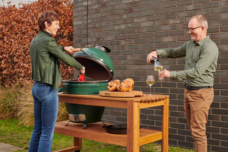 Pöytä Big Green Egg Large Kamado -grillille