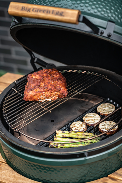 Lämmönjakolevy Big Green Egg puolikuu L