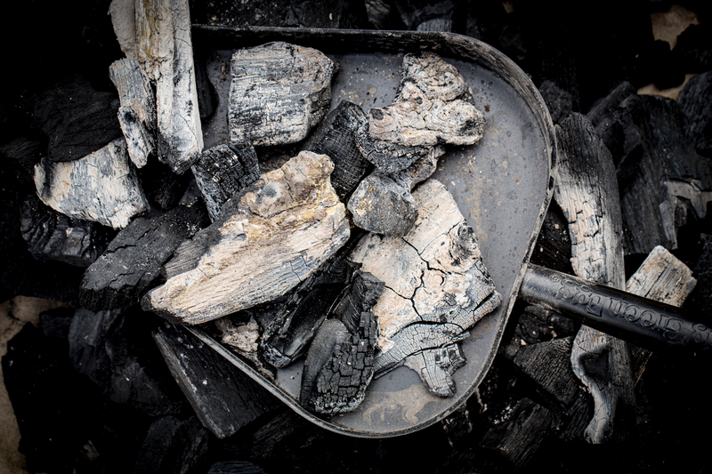 Tuhkalapio Big Green Egg eap