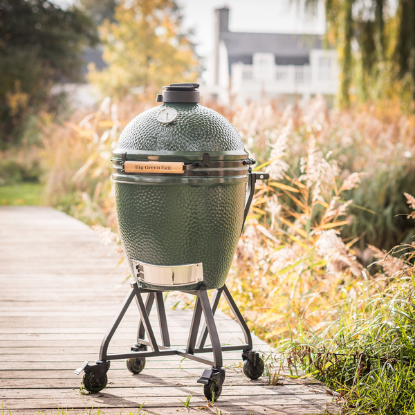 Jalusta Big Green Egg siirtokahvalla L