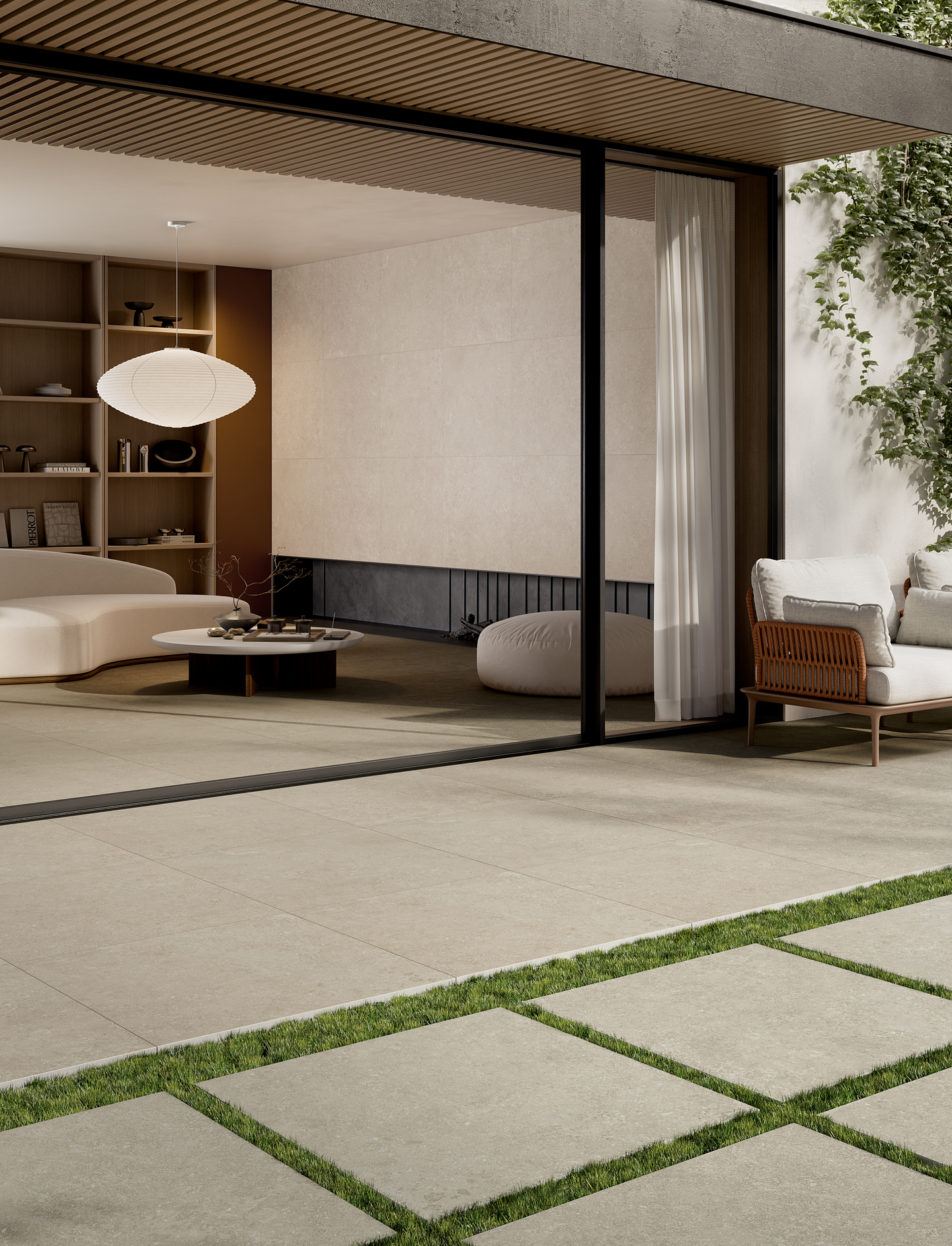 Lattialaatta Cello Royalstone 60x60 greige matta R10B RT 1,44m²