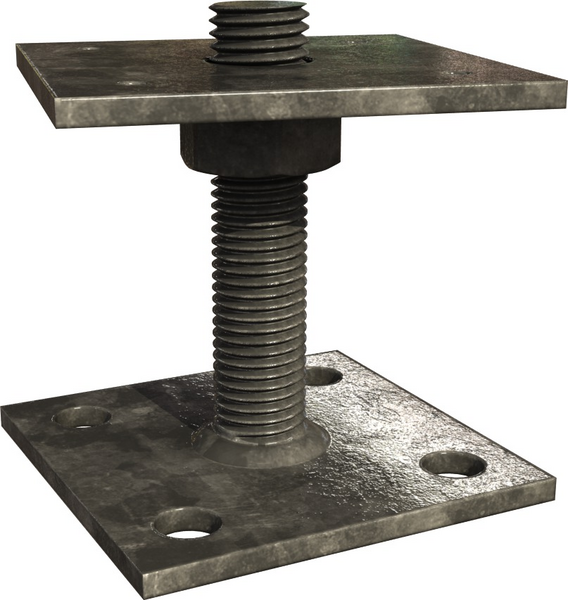 STOLPSKO ARVID NILLSSON ADJUST SQUARE STÅL, FZV M20X90