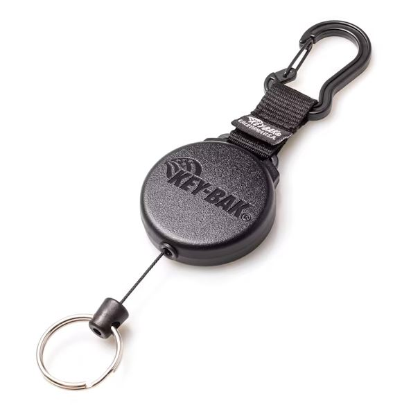 Avain-työkalukela Key-Bak 488B kevlar vaijeri 120cm / palohaka