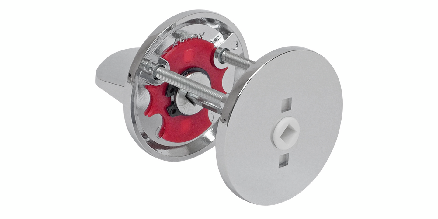 Wc-vääntönuppi Abloy 007WC  kromi