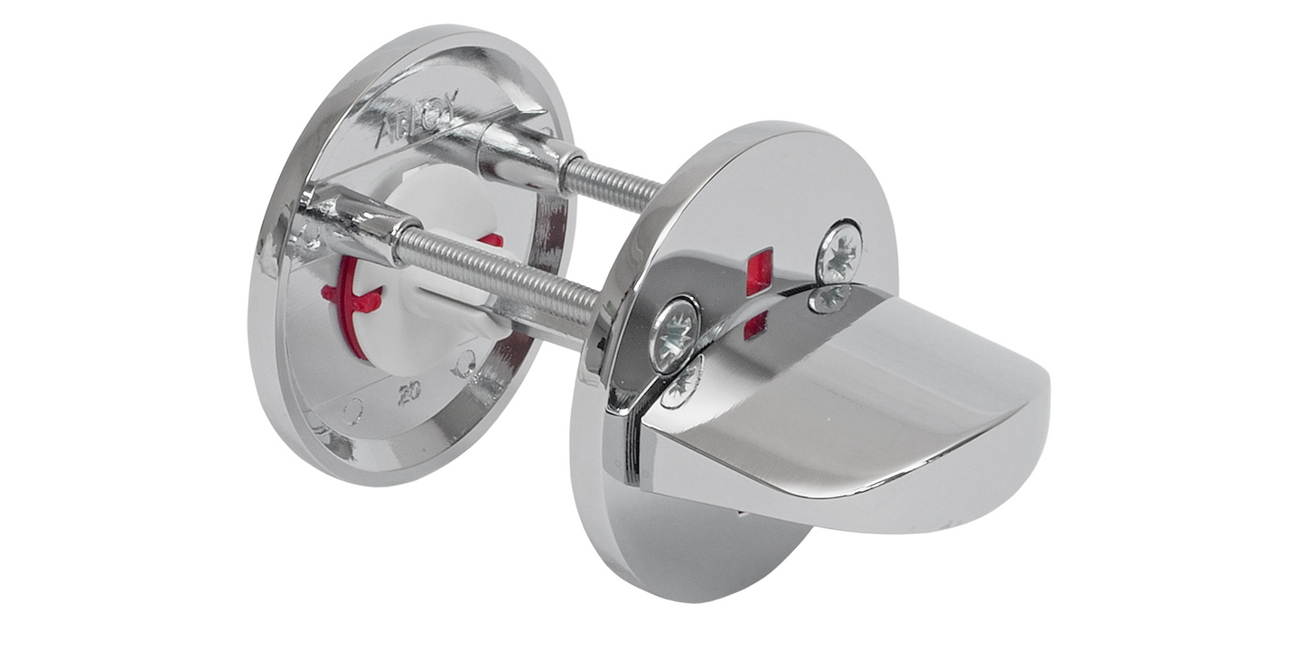 Wc-vääntönuppi Abloy 007WC  kromi