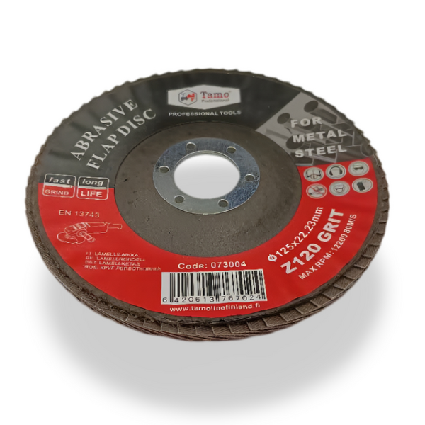 Lamellilaikka Tamo 125mm karkeus 120