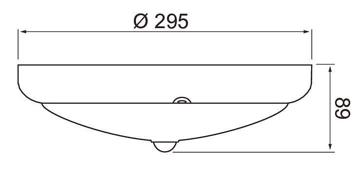 Tunnistinvalaisin Pinta Sono Ip54 13w 835 Pir/ms Pco Wh