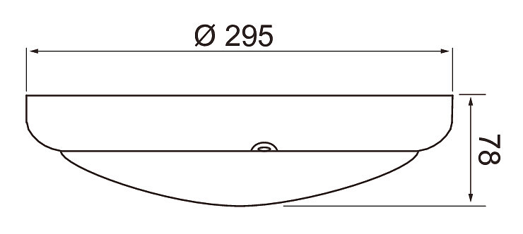 Tunnistinvalaisin Pinta Sono Ip54 15w 835 Ra/10-100 Pco Wh
