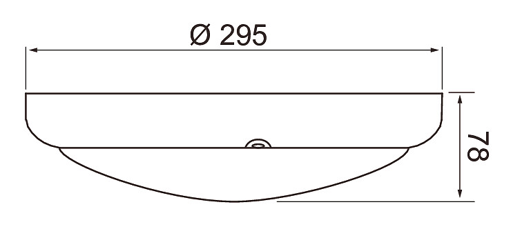 Tunnistinvalaisin Pinta Sono Ip54 15w 835 Ra/10-100 Pco Wh