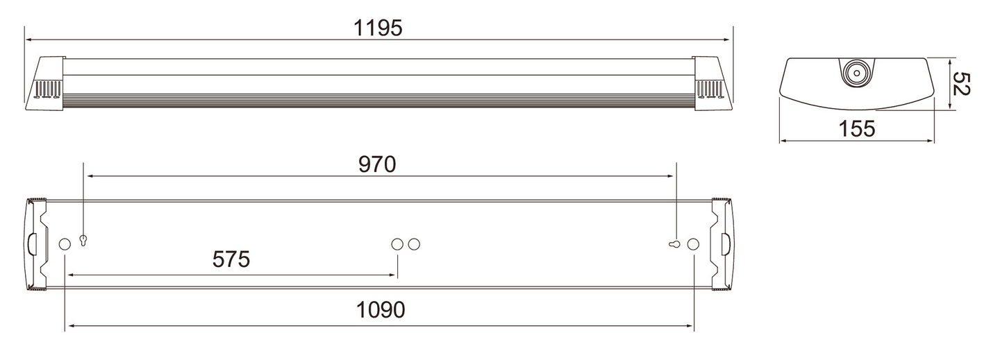 Teoll.val. Roiskev. Optimus Mp 1200 Ip44 40w 5600lm 840 Ac Mp