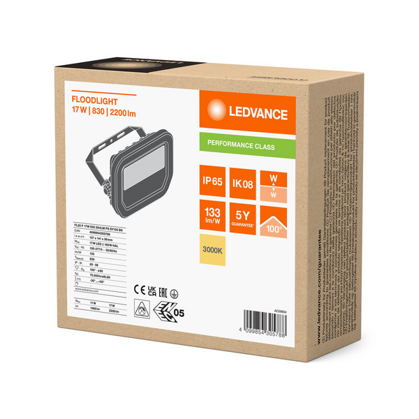 Valonheitin Floodlight Pfm Fl20 Ip66 2200lm 830 Sy Ml B