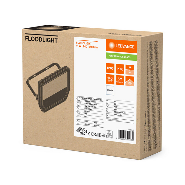 Valonheitin Floodlight Pfm Fl50 Ip66 6000lm 840 Sy Ml B