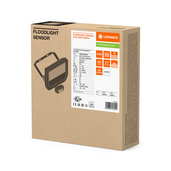 Valonheitin Floodlight Pfm Fl50 Ip65 6000lm 840 Sy S Ml B