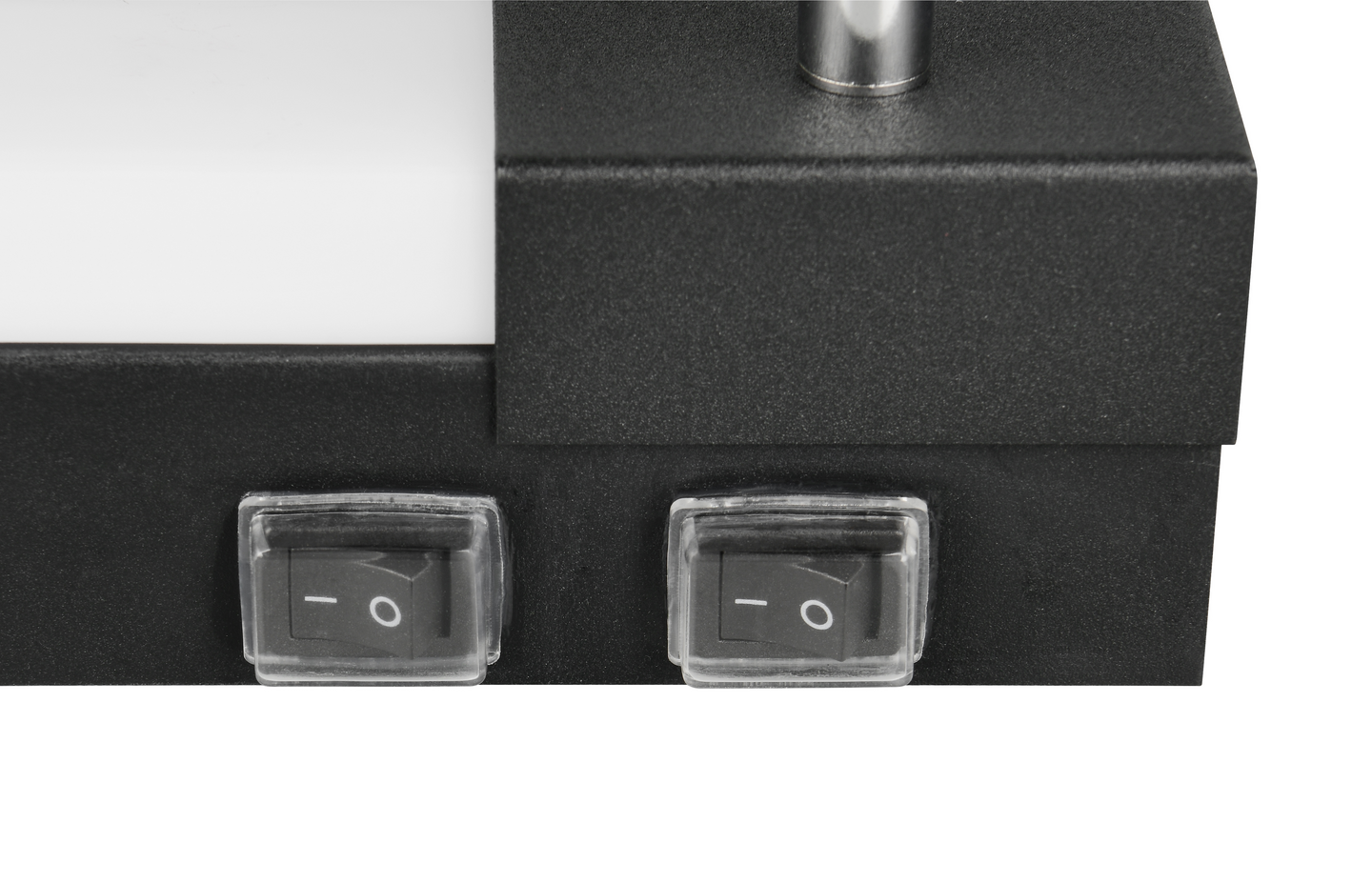 Seinävalaisin TRIO Enrico led 6,5W+2xGU10 60cm mattamusta