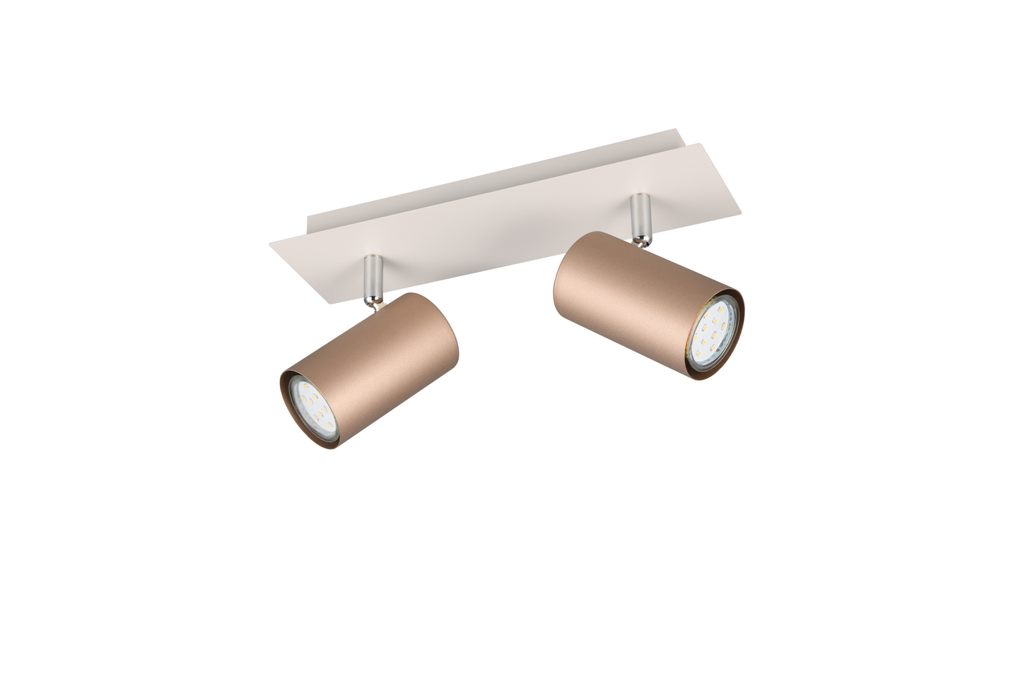 Spotti TRIO Marley GU10 2-osainen kahvinruskea/mattavalkoinen