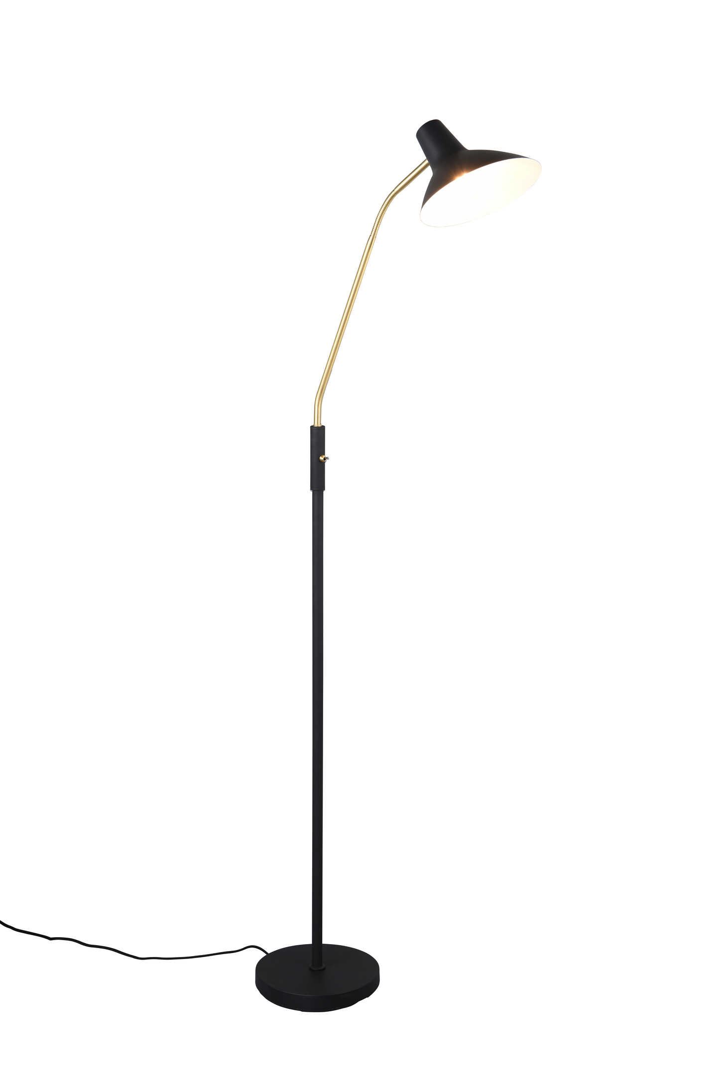 Lattiavalaisin TRIO Traveller E27 mattamusta/mattamessinki