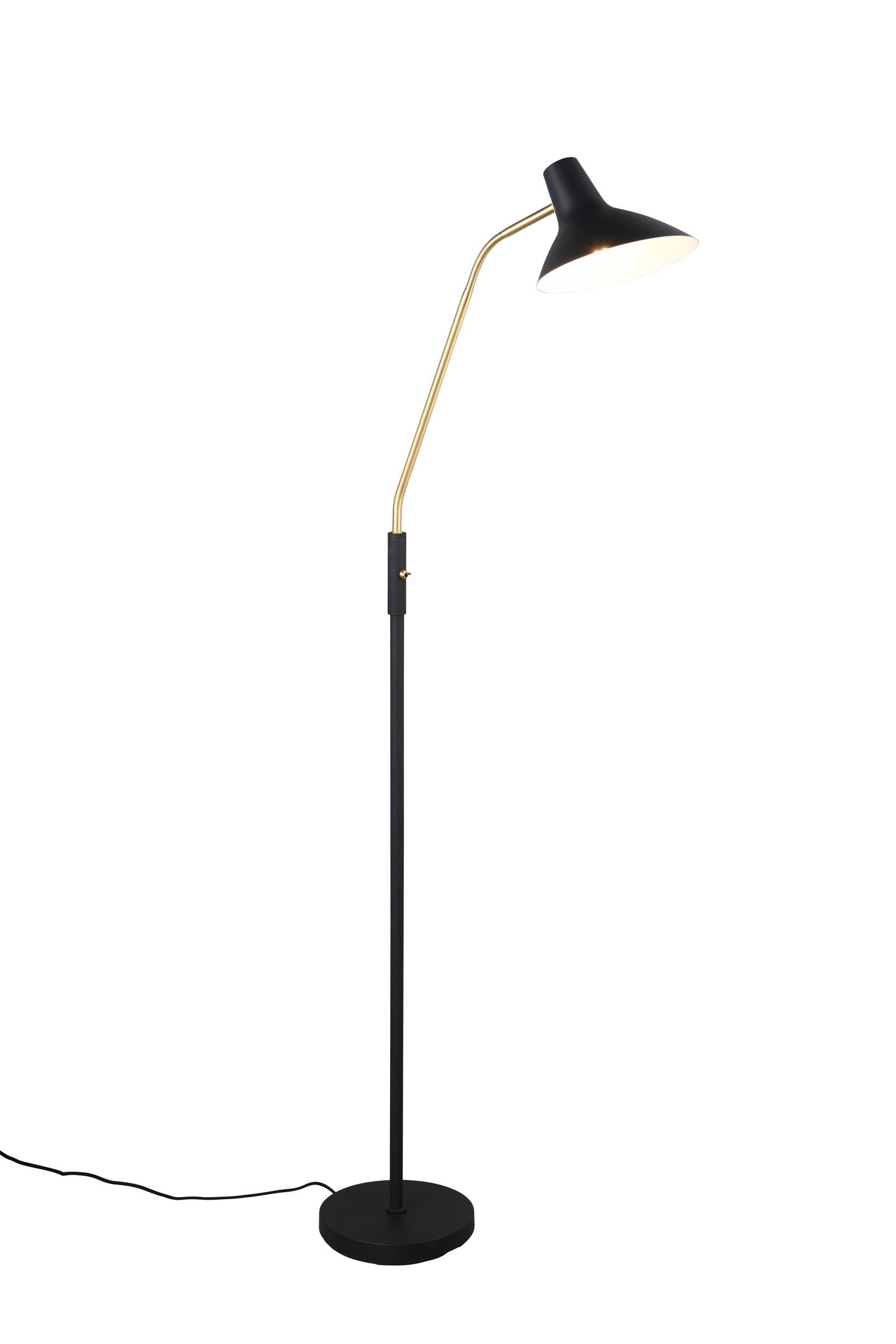 Lattiavalaisin TRIO Traveller E27 mattamusta/mattamessinki