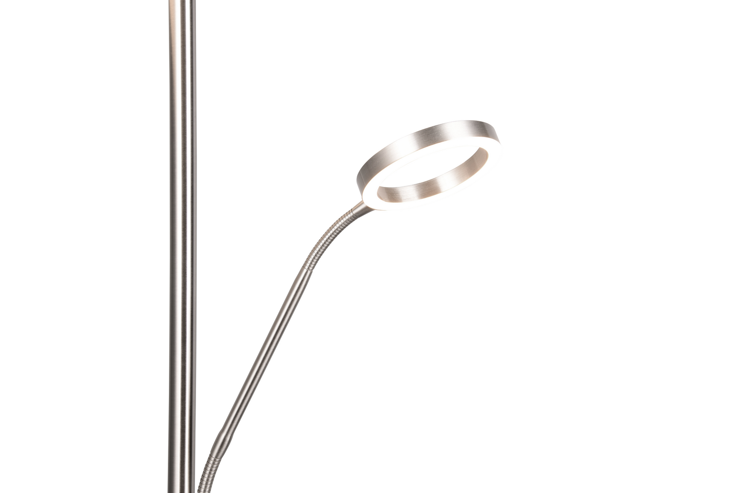 Lattiavalaisin TRIO Willis led 39+5,5W 4600+550lm harjattu teräs