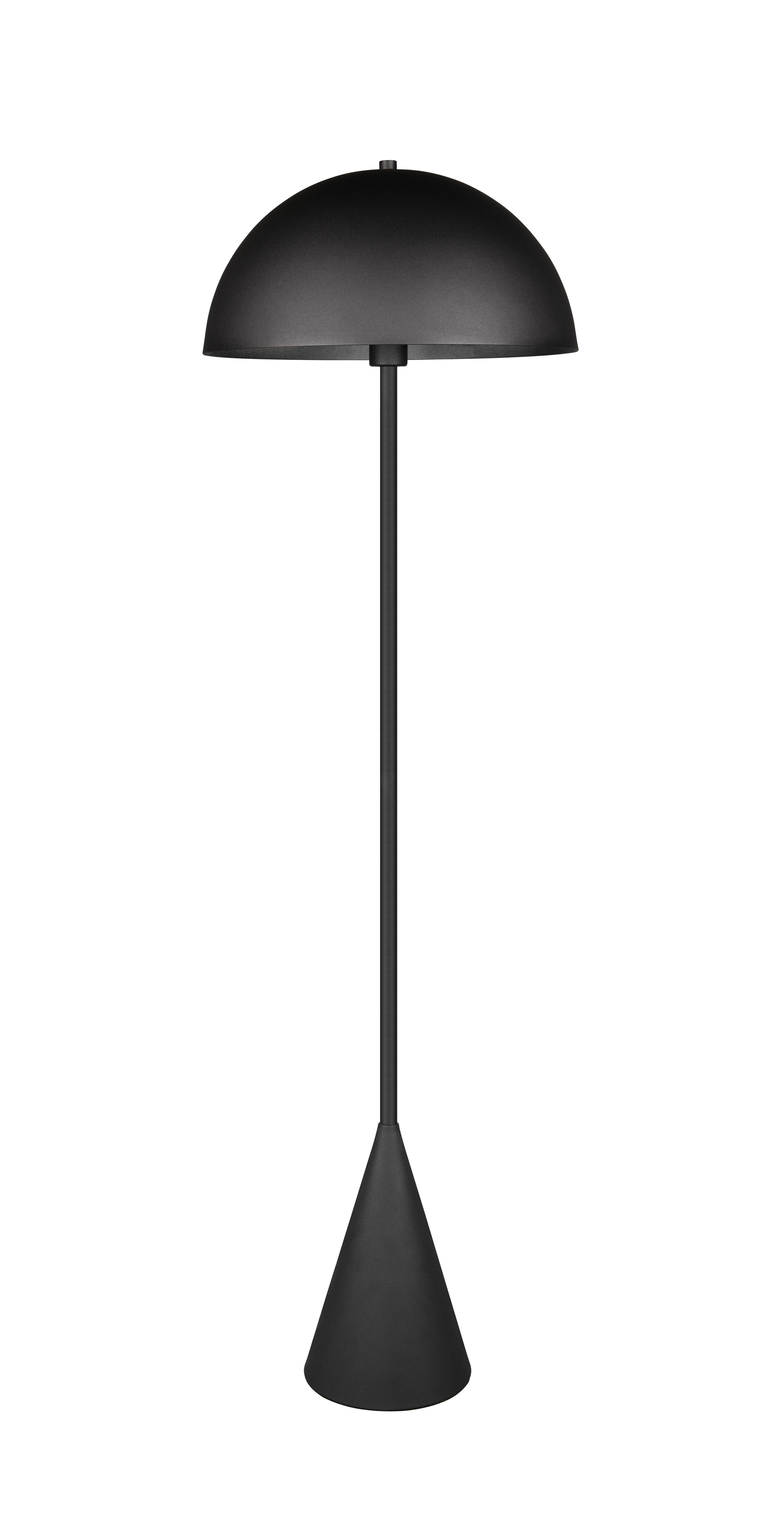 Lattiavalaisin TRIO Alfie E27 mattamusta