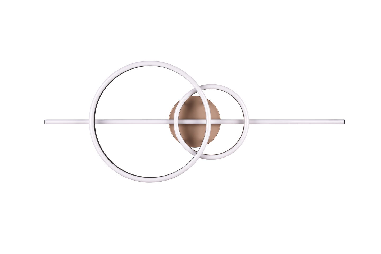 Kattovalaisin TRIO Montilla led 54W 6300lm musta/kahvinruskea