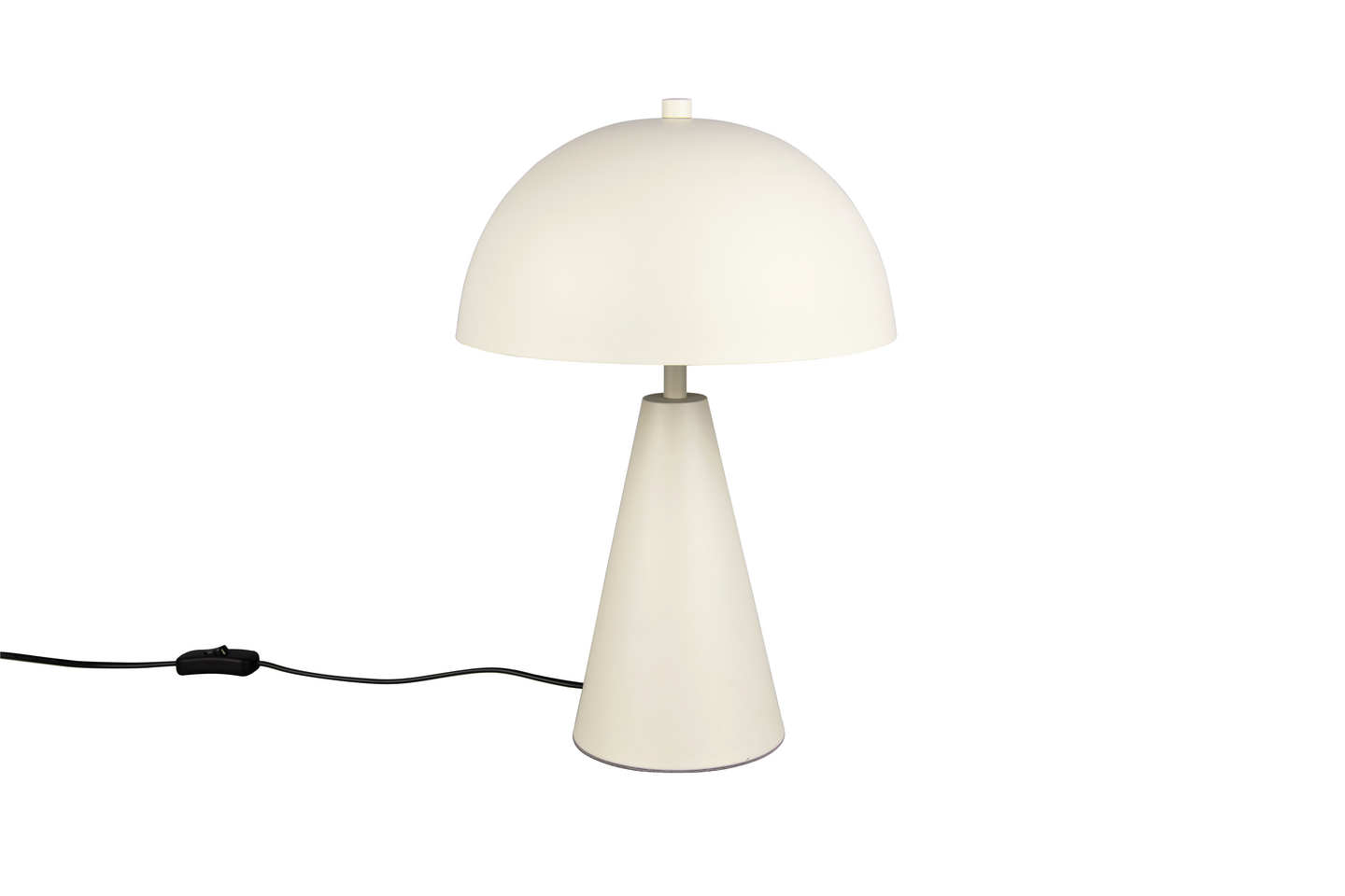 Pöytävalaisin TRIO Alfie E27 lämmin harmaa